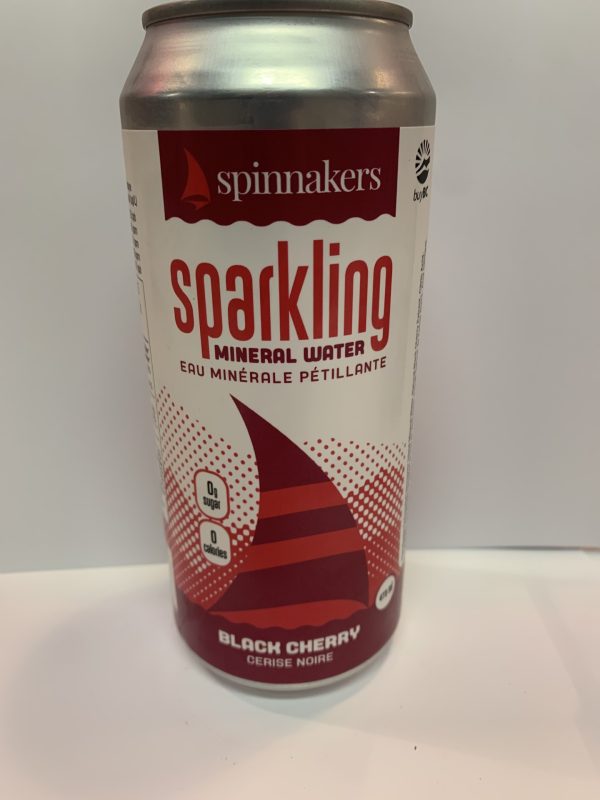 Sparkling Water - Spinnakers Black Cherry