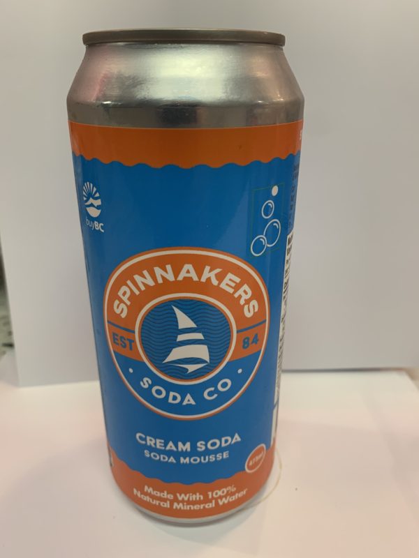 Soda - Spinnakers Cream Soda