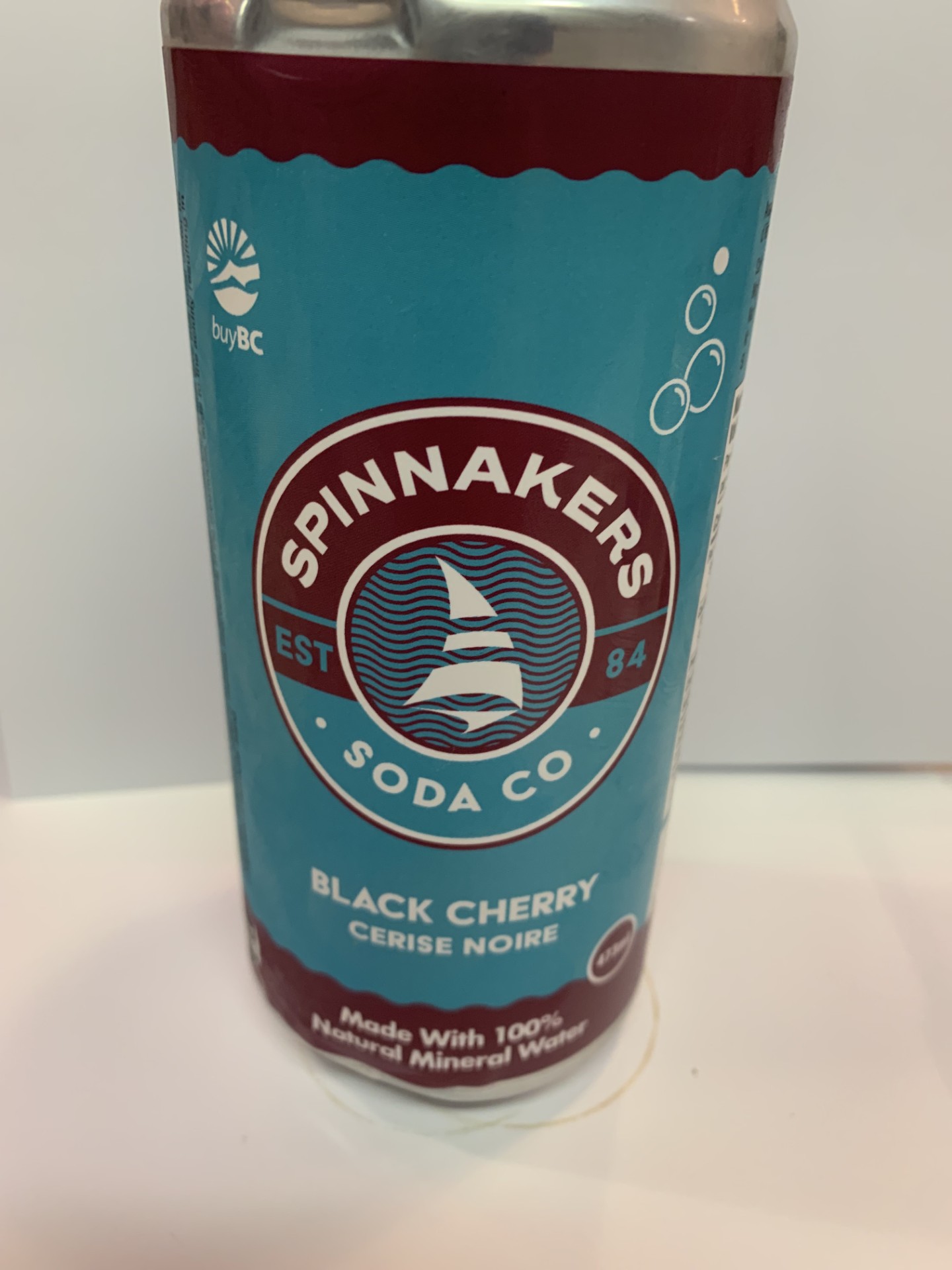 Soda – Spinnakers Black Cherry