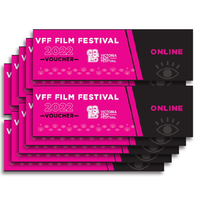 VFF: 10 Vouchers for ONLINE Film Tickets • $125