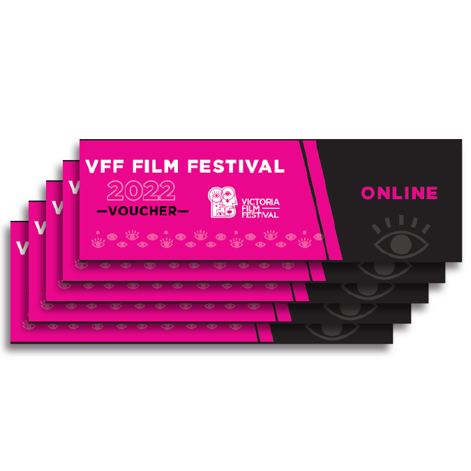 VFF: 5 Vouchers for ONLINE Films • $62