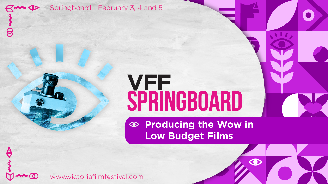 SpringBoard Masterclass: PRODUCING THE WOW LOW BUDGET FILM • $49