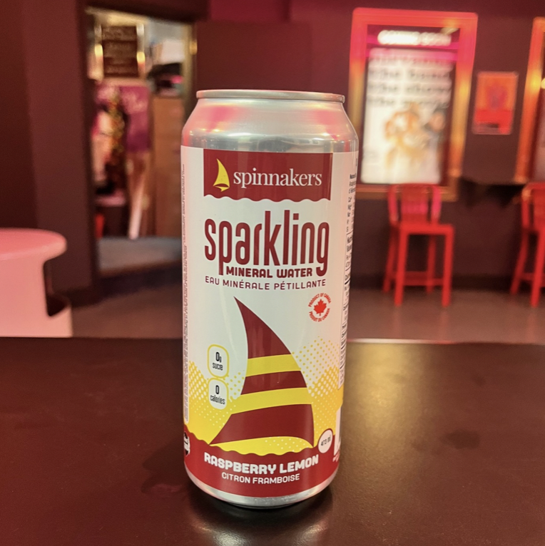 Sparkling Water – Spinnakers Raspberry Lemon
